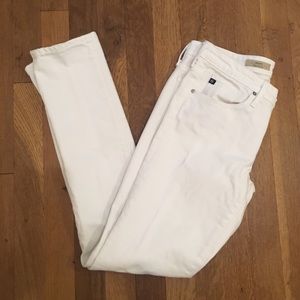 AG - White Jeans “The Stilt - Cigarette Leg” 26R
